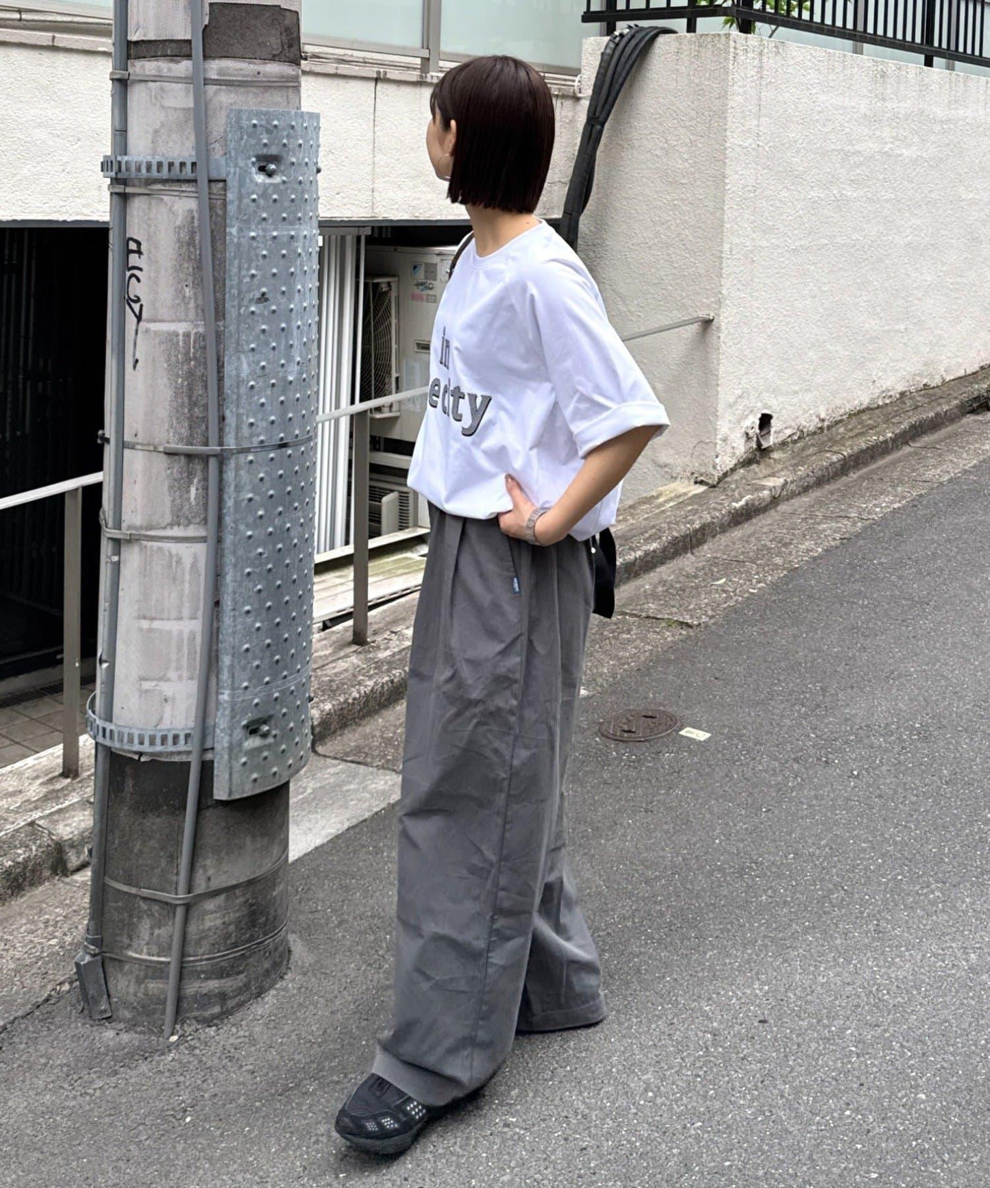 男女同款 波點印花 IN THE CITY Franklin Climbing/フランクリンクライミング T恤