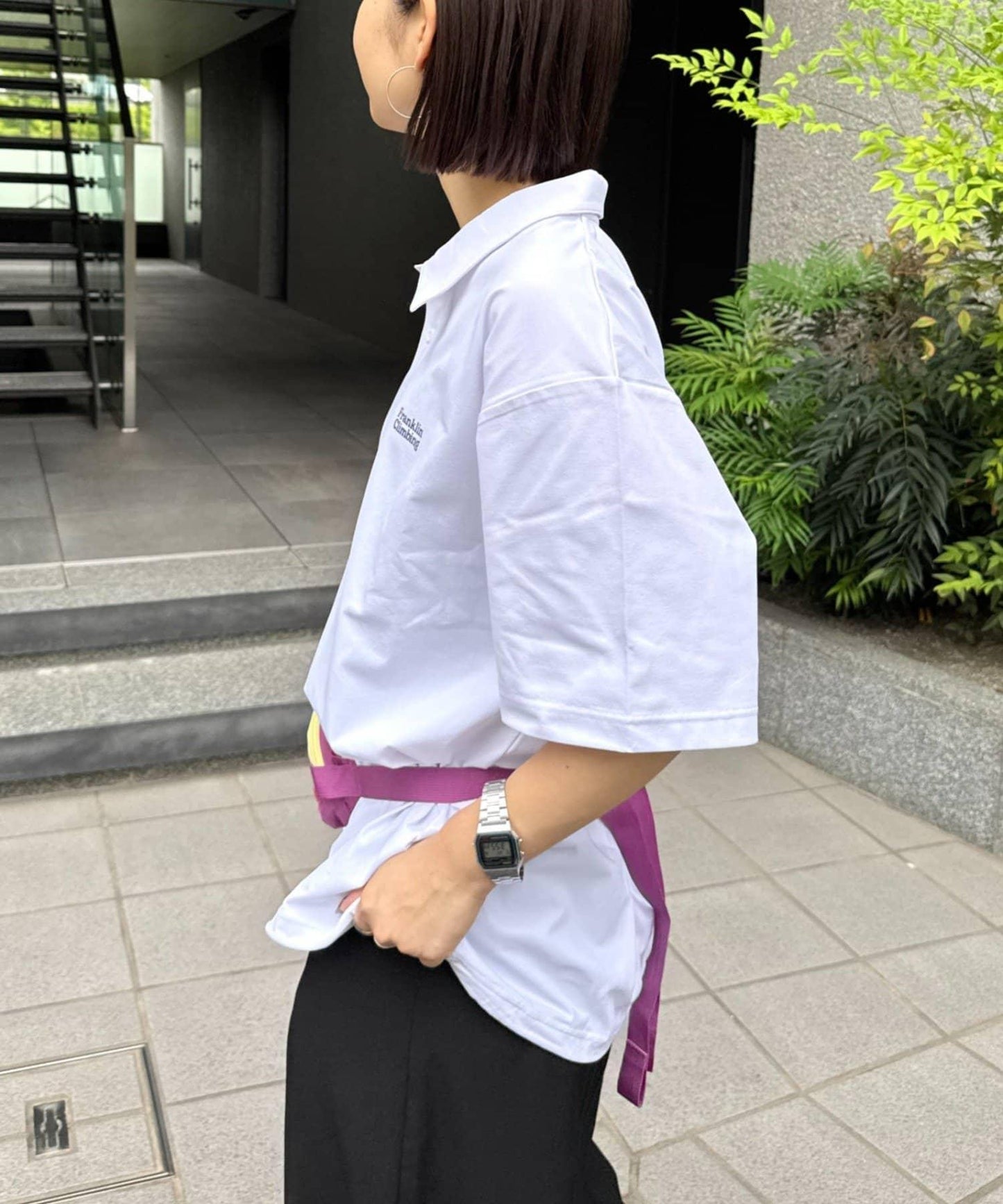 Franklin Climbing essential 背部印花Polo衫