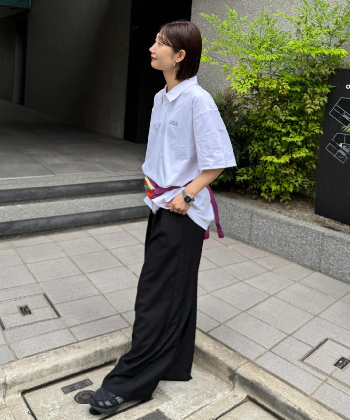 Franklin Climbing essential 背部印花Polo衫