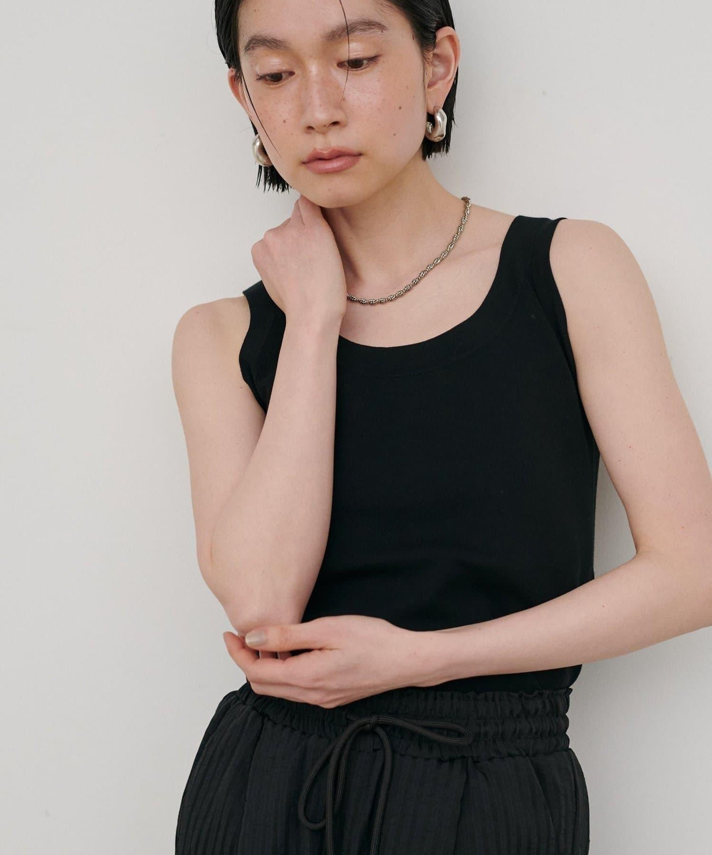 LARUTA 強捻針織背心