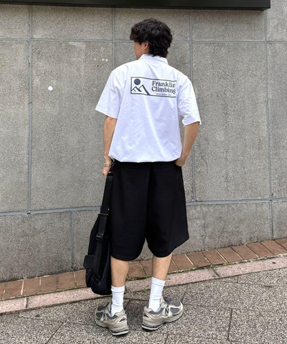 Franklin Climbing essential 背部印花Polo衫