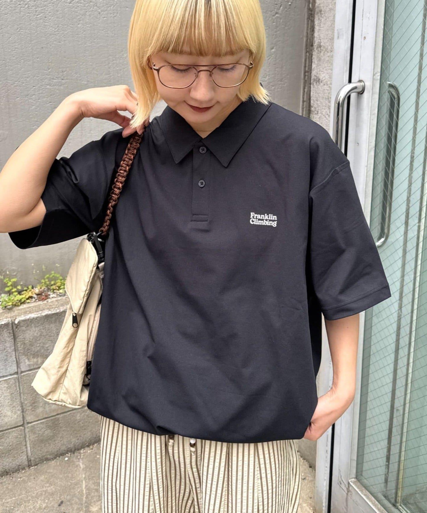 Franklin Climbing essential 背部印花Polo衫