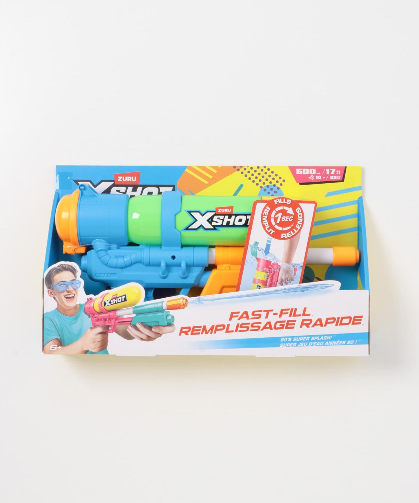 ZURU ファストフィル 80sスーパースプラッシュ 噴水玩具