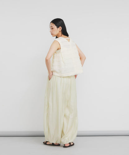 STAFF DESIGN PROJECT 流蘇條紋馬甲