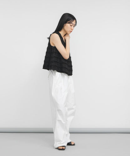 STAFF DESIGN PROJECT 流蘇條紋馬甲