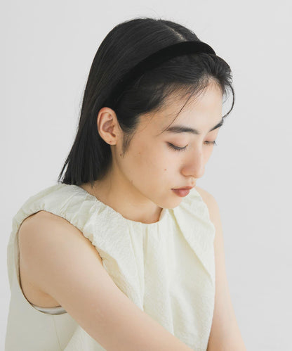 天鵝絨髮箍