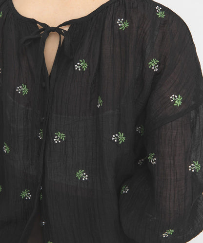 STAFF DESIGN PROJECT 2WAY刺繡女襯衫