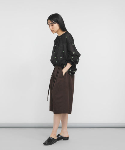 STAFF DESIGN PROJECT 2WAY刺繡女襯衫
