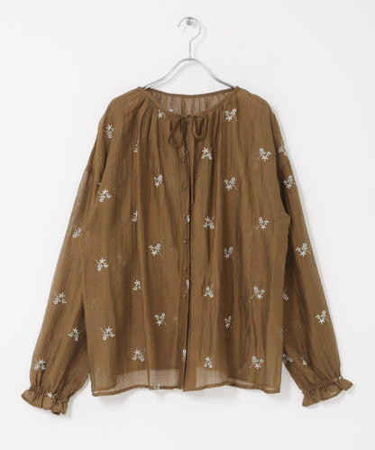 STAFF DESIGN PROJECT 2WAY刺繡女襯衫