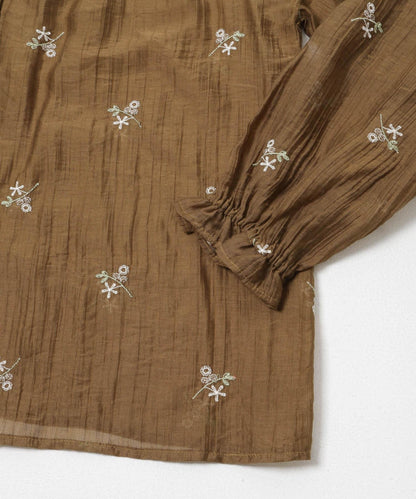 STAFF DESIGN PROJECT 2WAY刺繡女襯衫