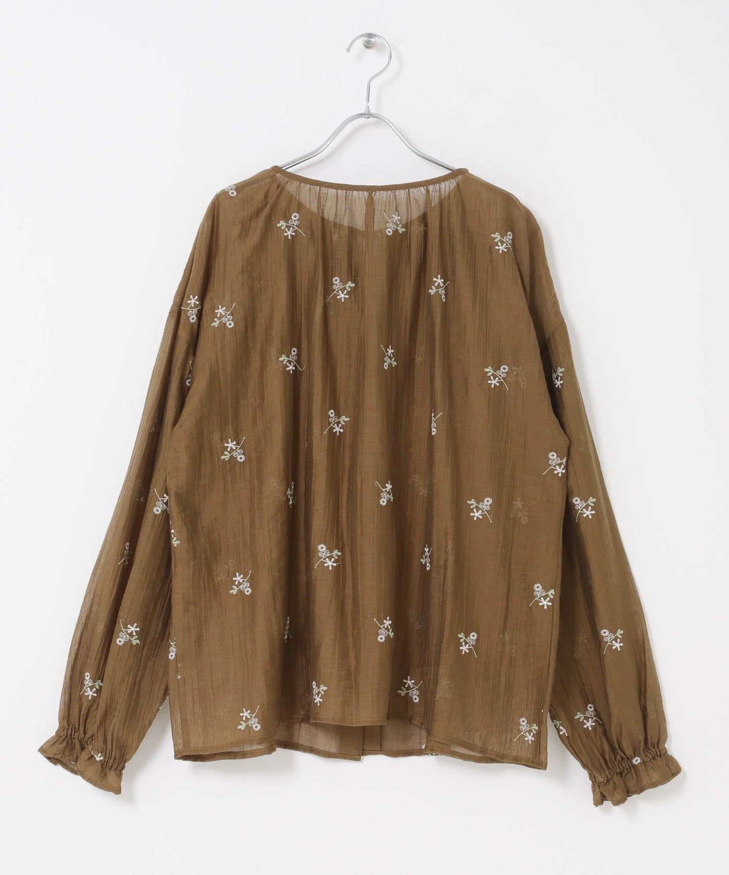 STAFF DESIGN PROJECT 2WAY刺繡女襯衫