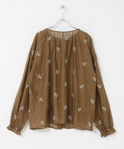 STAFF DESIGN PROJECT 2WAY刺繡女襯衫