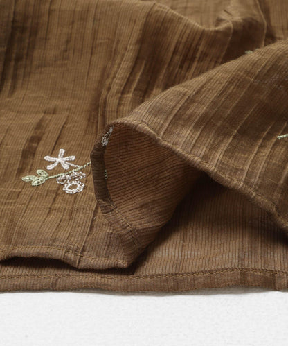 STAFF DESIGN PROJECT 2WAY刺繡女襯衫