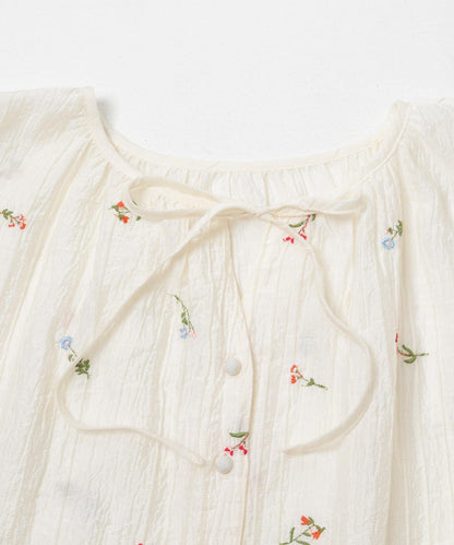 STAFF DESIGN PROJECT 2WAY刺繡女襯衫
