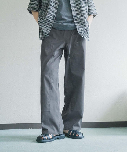 工裝風 闊腿 休閒西褲