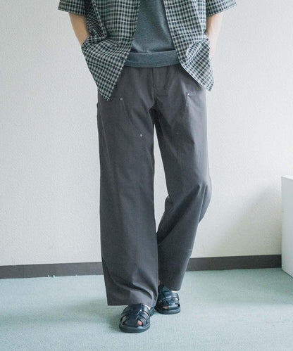 工裝風 闊腿 休閒西褲