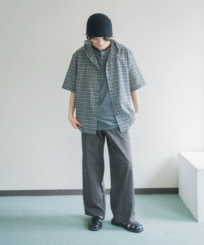 工裝風 闊腿 休閒西褲