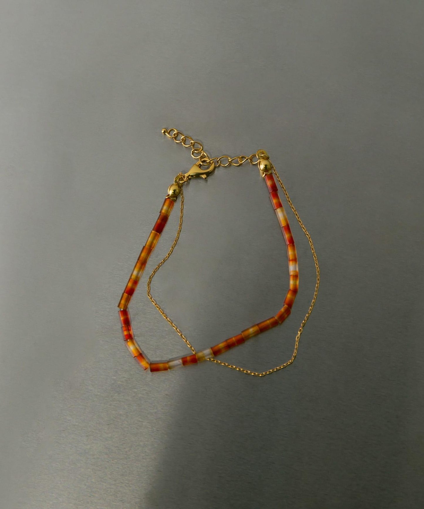 SMELLY naturalagate gemstone br 手鍊