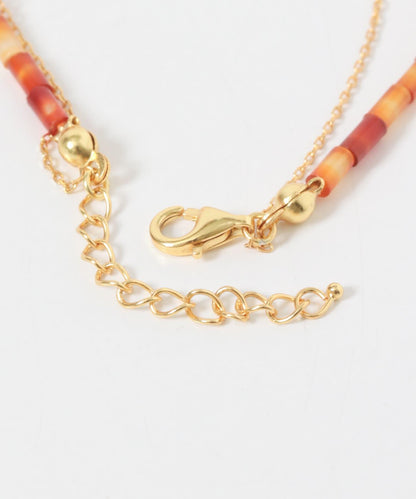SMELLY naturalagate gemstone br 手鍊