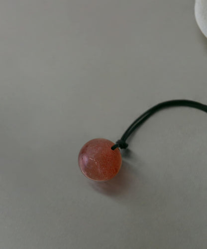 SMELLY so’ strawberryquartz 項鍊