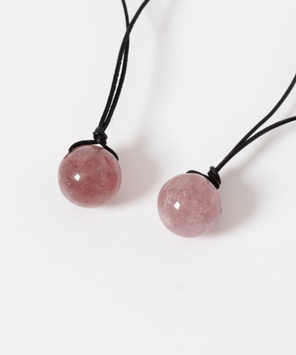 SMELLY so’ strawberryquartz 項鍊