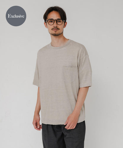 聯名 YLEVE×URBAN RESEARCH LINEN POCKET T-SHIRTS T恤