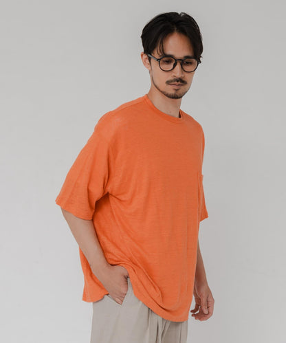 聯名 YLEVE×URBAN RESEARCH LINEN POCKET T-SHIRTS T恤