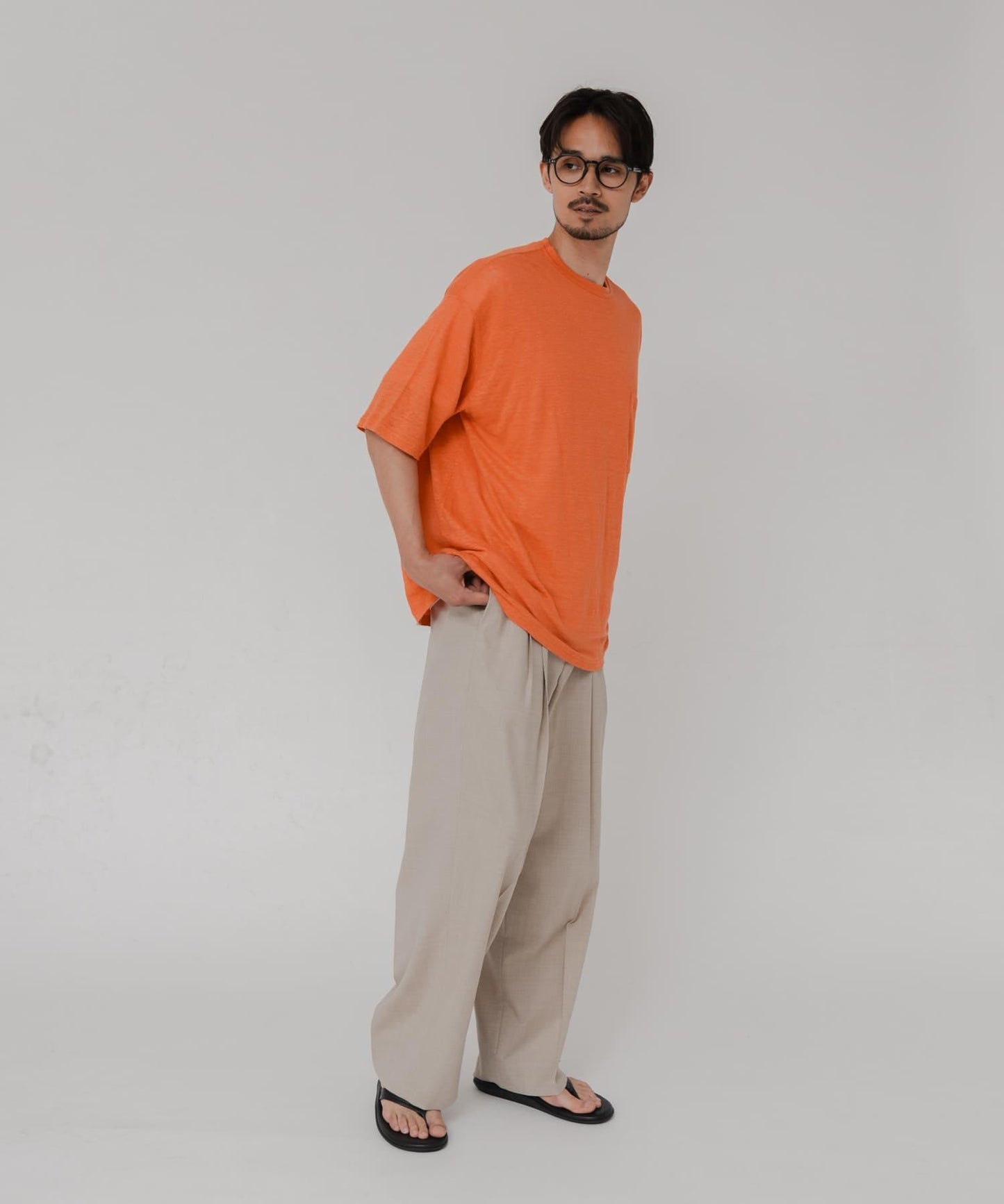 聯名 YLEVE×URBAN RESEARCH LINEN POCKET T-SHIRTS T恤