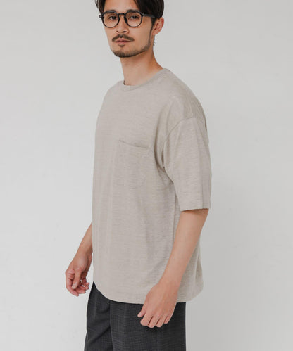聯名 YLEVE×URBAN RESEARCH LINEN POCKET T-SHIRTS T恤