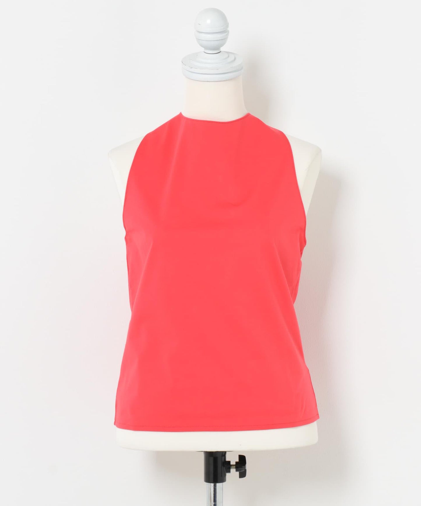 AMOMENTO JERSEY HALTER NECK TOP