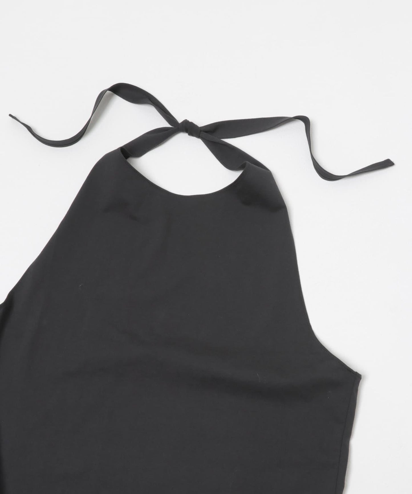 AMOMENTO JERSEY HALTER NECK TOP