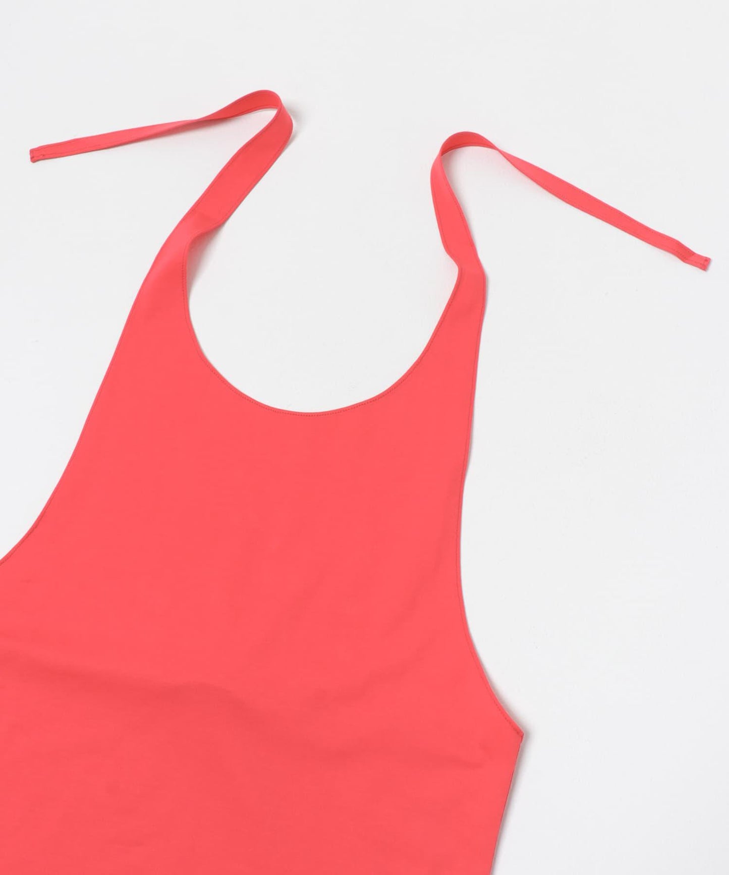 AMOMENTO JERSEY HALTER NECK TOP