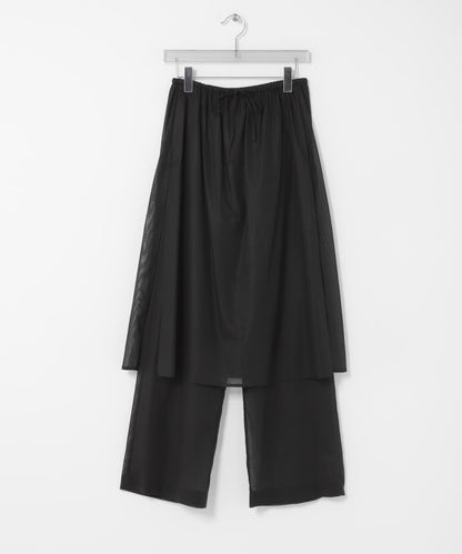 AMOMENTO SHEER LAYERED 透視疊層 褲子