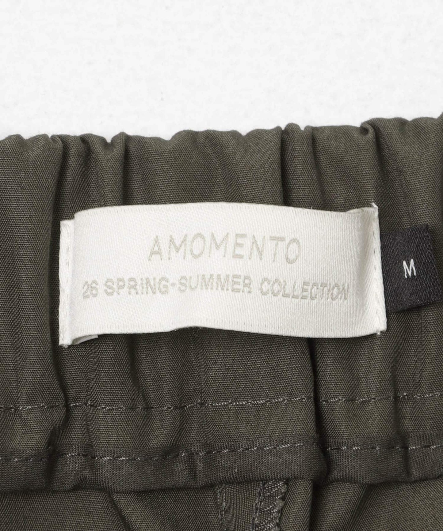 AMOMENTO 寬鬆雙褶短褲