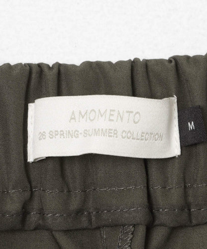 AMOMENTO 寬鬆雙褶短褲