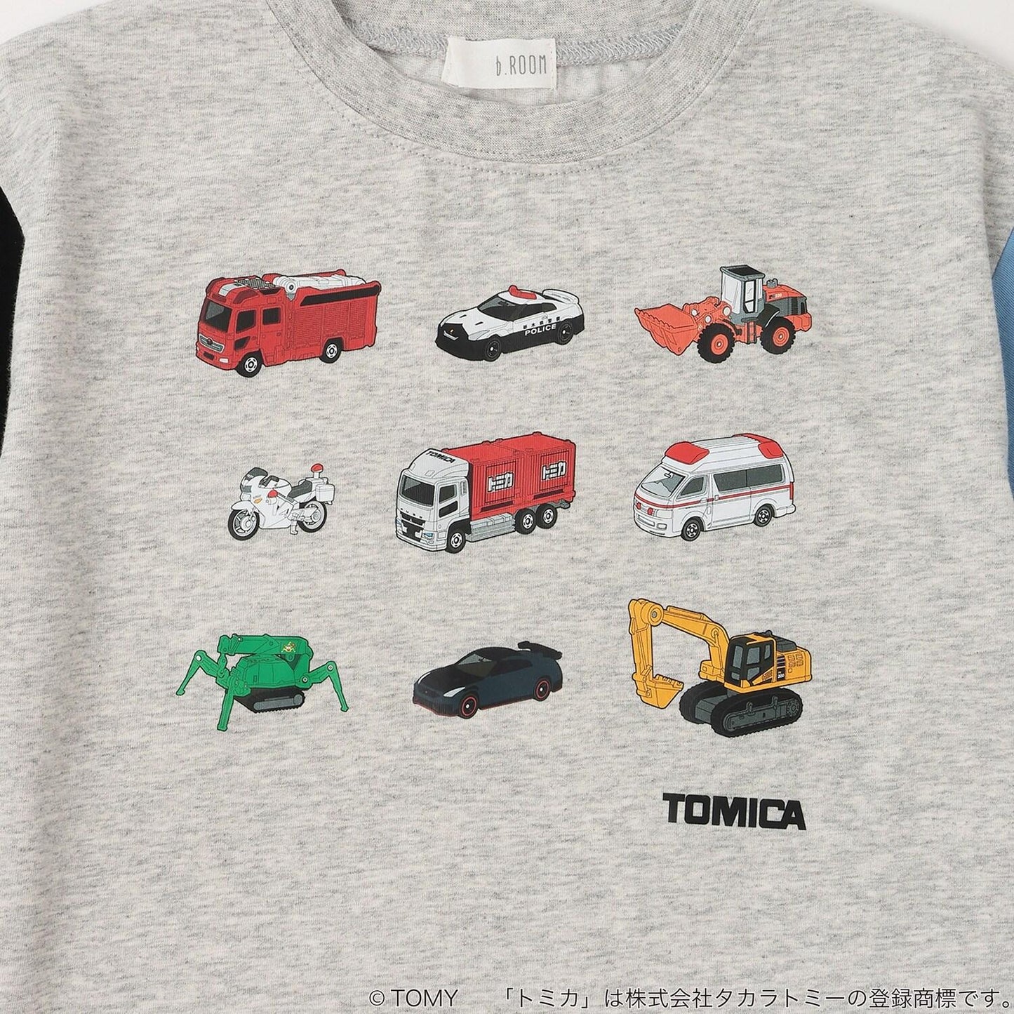 防汙速幹UV防護 舒適天竺 TOMICA集合配色 T恤