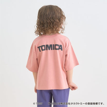 前後可穿 防汙速幹UV功能 舒適天竺 TOMICA logo 短袖T恤