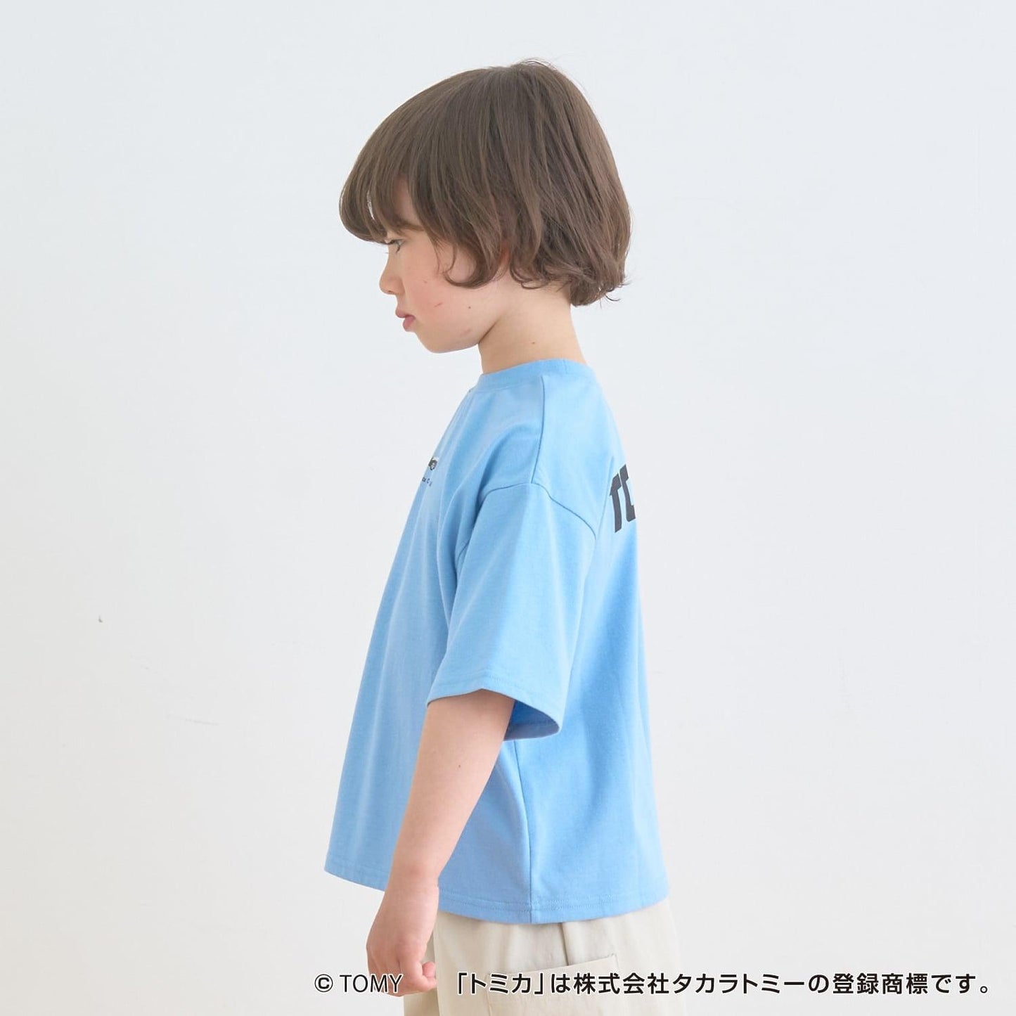 前後可穿 防汙速幹UV功能 舒適天竺 TOMICA logo 短袖T恤