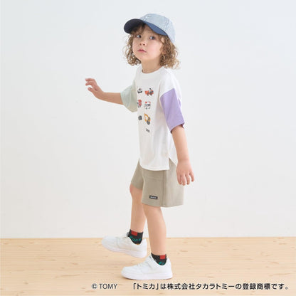 防汙速幹UV防護 舒適天竺 TOMICA集合配色 T恤