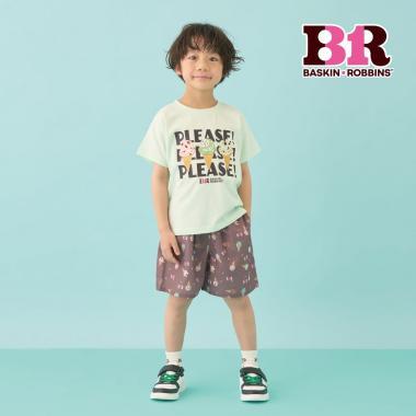 サーティワン アイスクリーム UV防護 接觸冷感 防變形 雪葩T 印花T恤