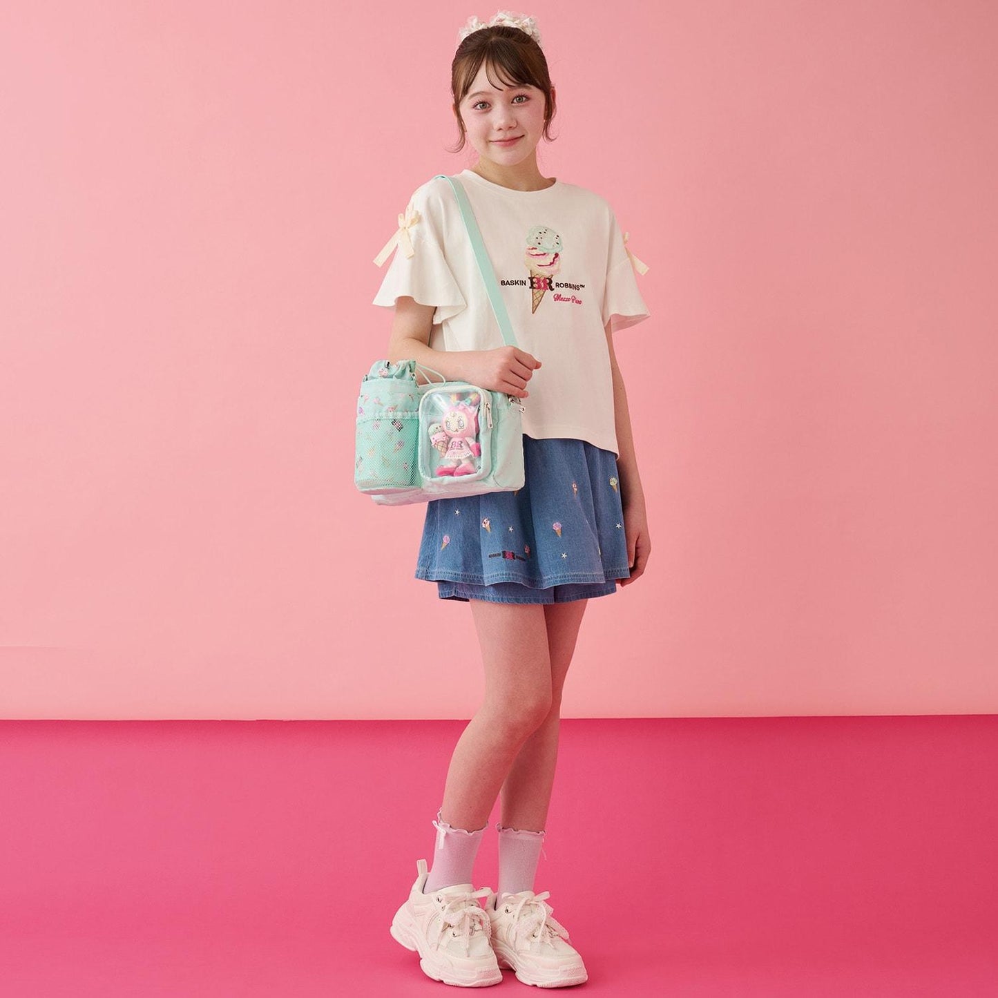 サーティワン アイスクリーム 帶瓶套設計 肩揹包