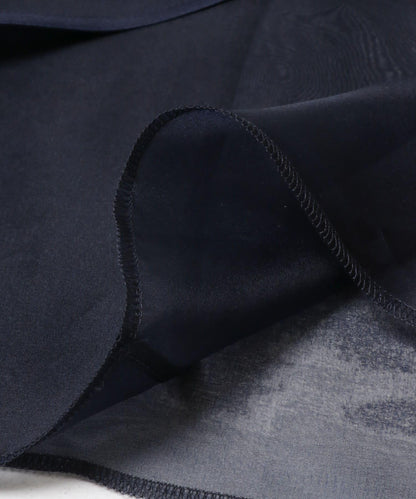 SILK ORGANDY SHORT SHIRTS 襯衫