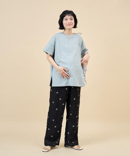 適用於產前產後 有機棉 孕產哺乳T恤