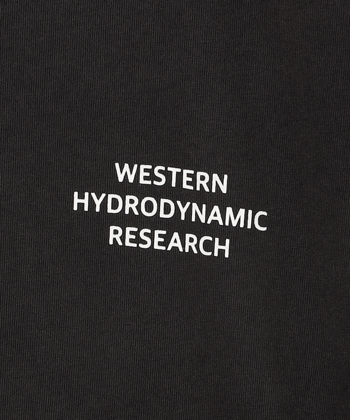 WESTERN HYDRODYNAMIC RESEARCH × フリークスストア聯名 WOBBLY WORKER 顏料染背部印花T恤