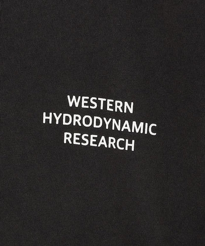 WESTERN HYDRODYNAMIC RESEARCH × フリークスストア聯名 WOBBLY WORKER 顏料染背部印花T恤