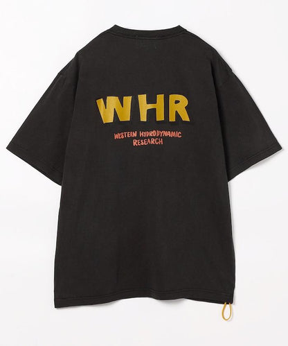 WESTERN HYDRODYNAMIC RESEARCH × フリークスストア聯名 WOBBLY WORKER 顏料染背部印花T恤