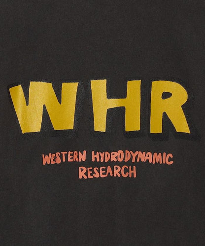 WESTERN HYDRODYNAMIC RESEARCH × フリークスストア聯名 WOBBLY WORKER 顏料染背部印花T恤