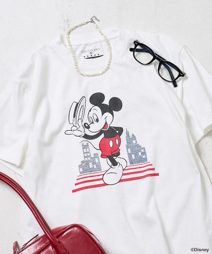 MICKEY MOUSE（米老鼠） 印花T恤