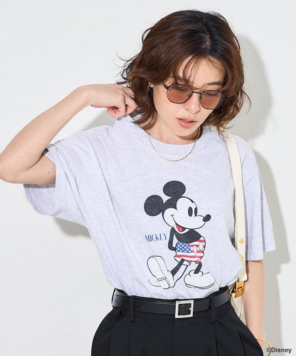 MICKEY MOUSE（米老鼠） 印花T恤