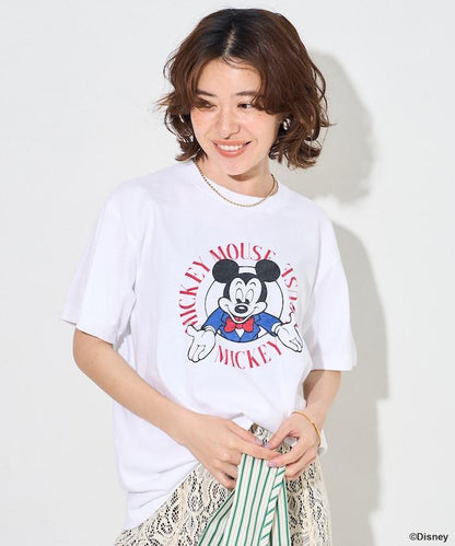 MICKEY MOUSE（米老鼠） 印花T恤